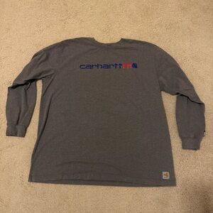 Carhartt FR Force Original Fit Long Sleeve Graphic T-shirt Fire Resistant Sz XXL